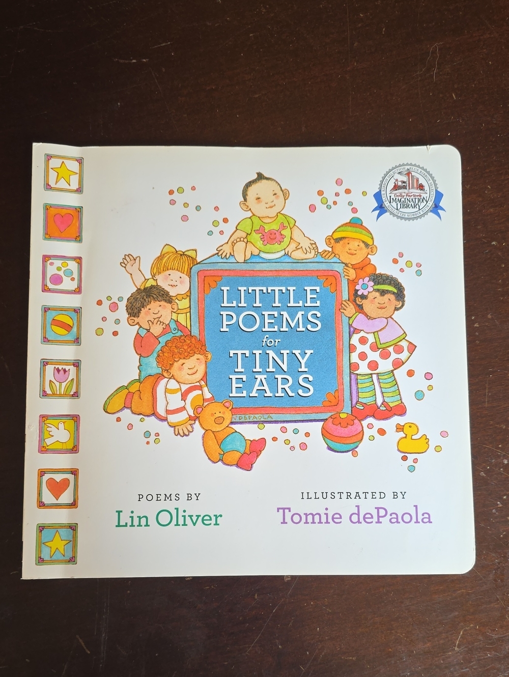 Little Poems for Tiny Ears Board Book - Colorful Kids Poems
